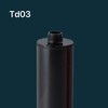 บรรจุกาวแก้วสีดำ 300 มล. HDPE HDPE ตลับ