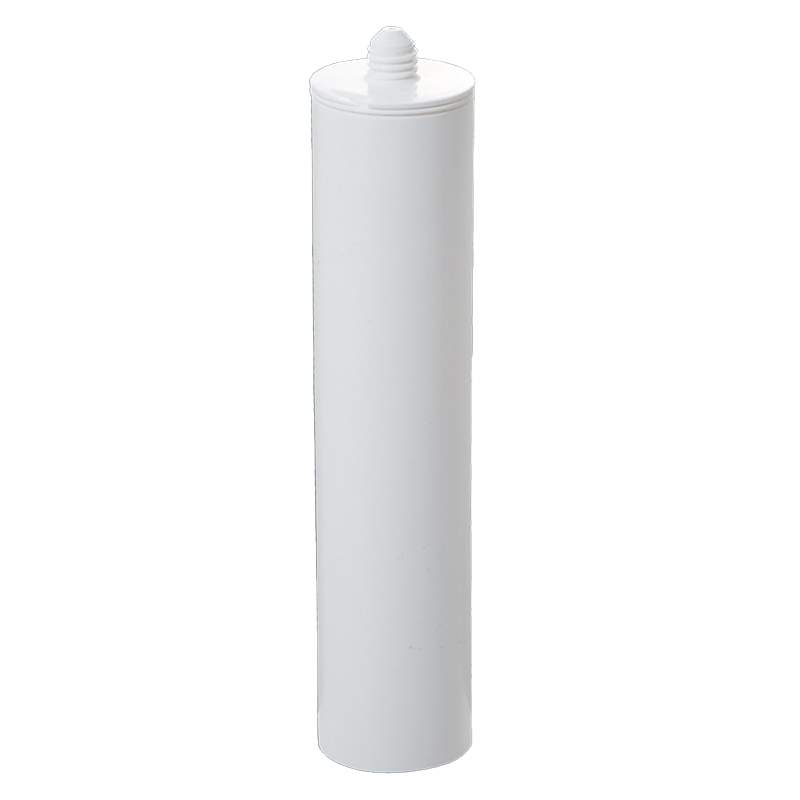 285ml HDPE Wetting White Glass Glass Packaging Cartridge พลาสติกสำหรับซีลซิลิโคนสำหรับอุตสาหกรรมการก่อสร้าง