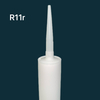 270ml Industrial ใช้ HDPE แก้วกาวบรรจุพลาสติกคาร์ทริดจ์สำหรับกาวซิลิโคน