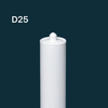 10 ออนซ์ HDPE แก้วกาวกาวพลาสติกกาวสำหรับบรรจุหีบห่อซิลิโคนซีลแดดสำหรับอุตสาหกรรมการก่อสร้าง