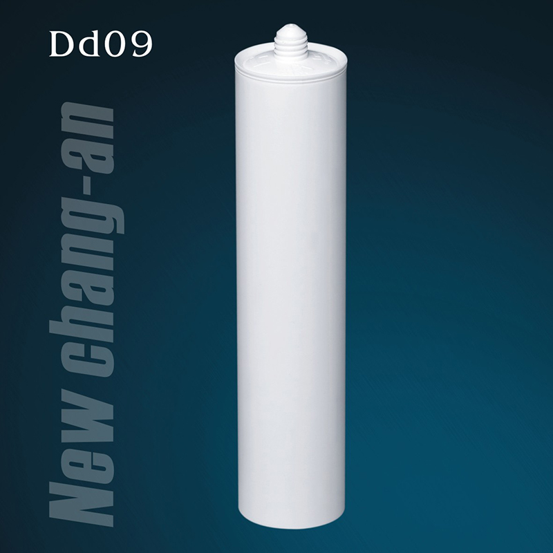 ตลับพลาสติก HDPE เปล่าขนาด 290 มล. สำหรับซิลิโคนเคลือบหลุมร่องฟัน Dd09