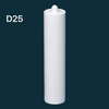 10 ออนซ์ HDPE แก้วกาวกาวพลาสติกกาวสำหรับบรรจุหีบห่อซิลิโคนซีลแดดสำหรับอุตสาหกรรมการก่อสร้าง