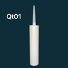 10.5oz HDPE Glass Glue บรรจุภัณฑ์พลาสติกคาร์ทริดจ์พลาสติกสำหรับซีลซิลิโคนสำหรับอุตสาหกรรม