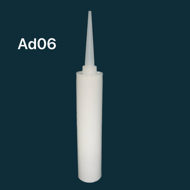 300 มล. HDPE แก้วกาวกาวกาวพลาสติกกาวพลาสติกสำหรับบรรจุหีบห่อซิลิโคนซีลแอกสำหรับการก่อสร้าง
