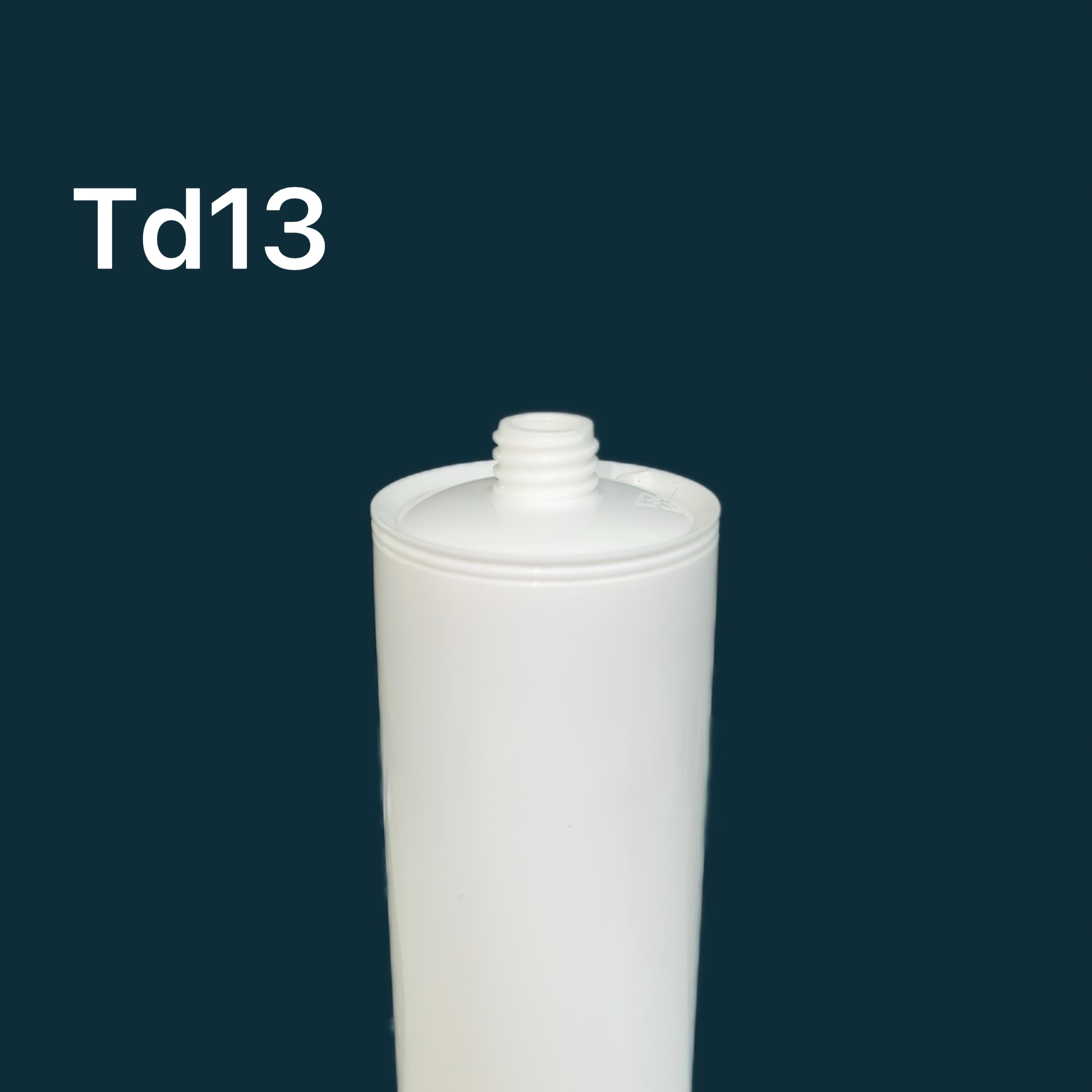 300 มล. HDPE แก้วกาวบรรจุพลาสติกคาร์ทริดจ์สำหรับซีลซิลิโคนสำหรับการก่อสร้าง