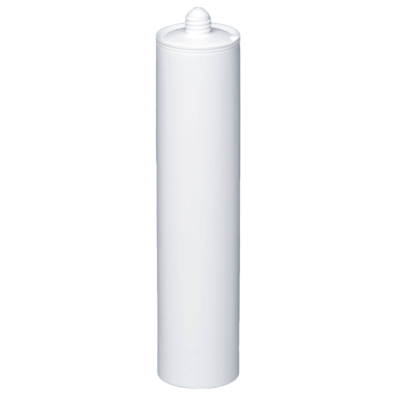 250ml ปรับแต่งได้หลายแบบใช้ HDPE Glass Adhesive Packaging ตลับหมึกพลาสติกสำหรับซิลิโคนอุตสาหกรรม/MS/PU สำหรับการก่อสร้าง