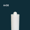 270ml HDPE Glass Adhesive Packaging Plastic Cartridge สำหรับ Silicone Sealant สำหรับการก่อสร้าง