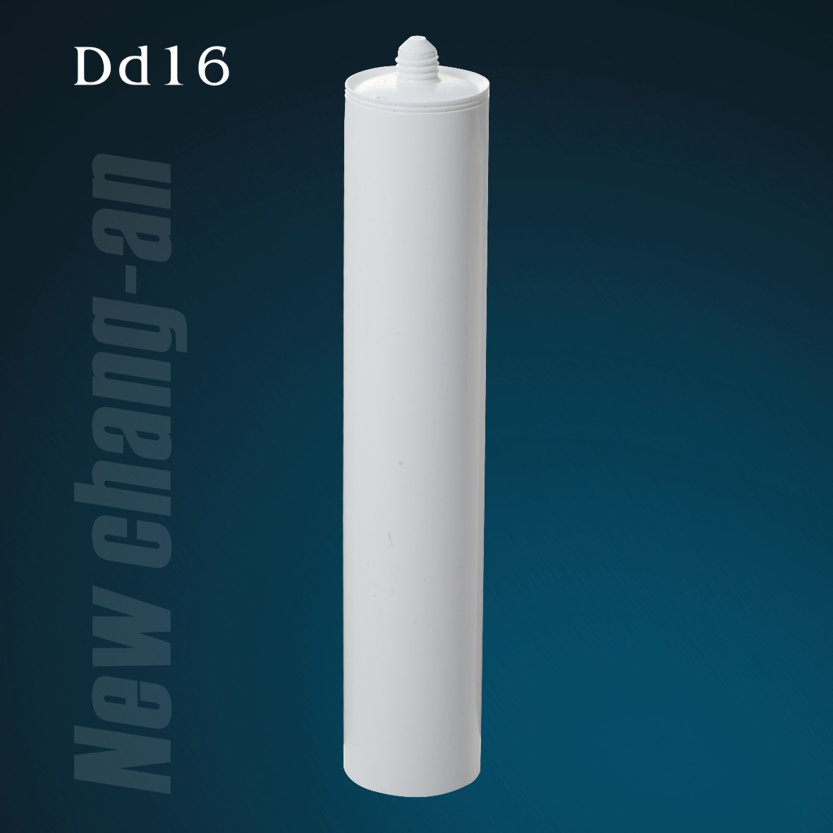 คาร์ทริดจ์พลาสติก HDPE สีขาว 350 มล. สำหรับยาแนวซิลิโคน