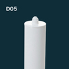 300ml Multipurpose Adhesive Packaging HDPE Plastic Cartridge สำหรับ Silicone Sealant