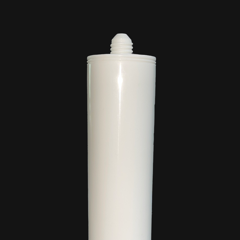 ตลับพลาสติกบรรจุภัณฑ์กาวแก้วทนสารเคมีแบบใช้หลายขนาด 240 มล. สำหรับกาวซิลิโคนอุตสาหกรรม / MS / PU สำหรับการก่อสร้าง