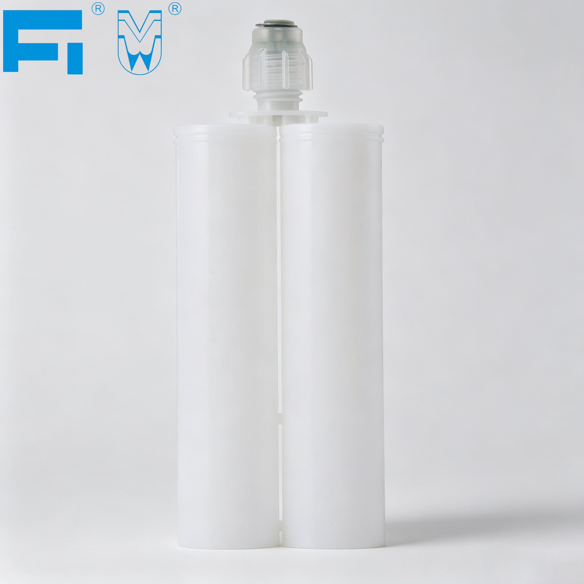 200:200ml เกรดอุตสาหกรรมกาวทนสารเคมีพลาสติกบรรจุภัณฑ์ตลับหมึก 2K สององค์ประกอบสำหรับกาวยาแนว